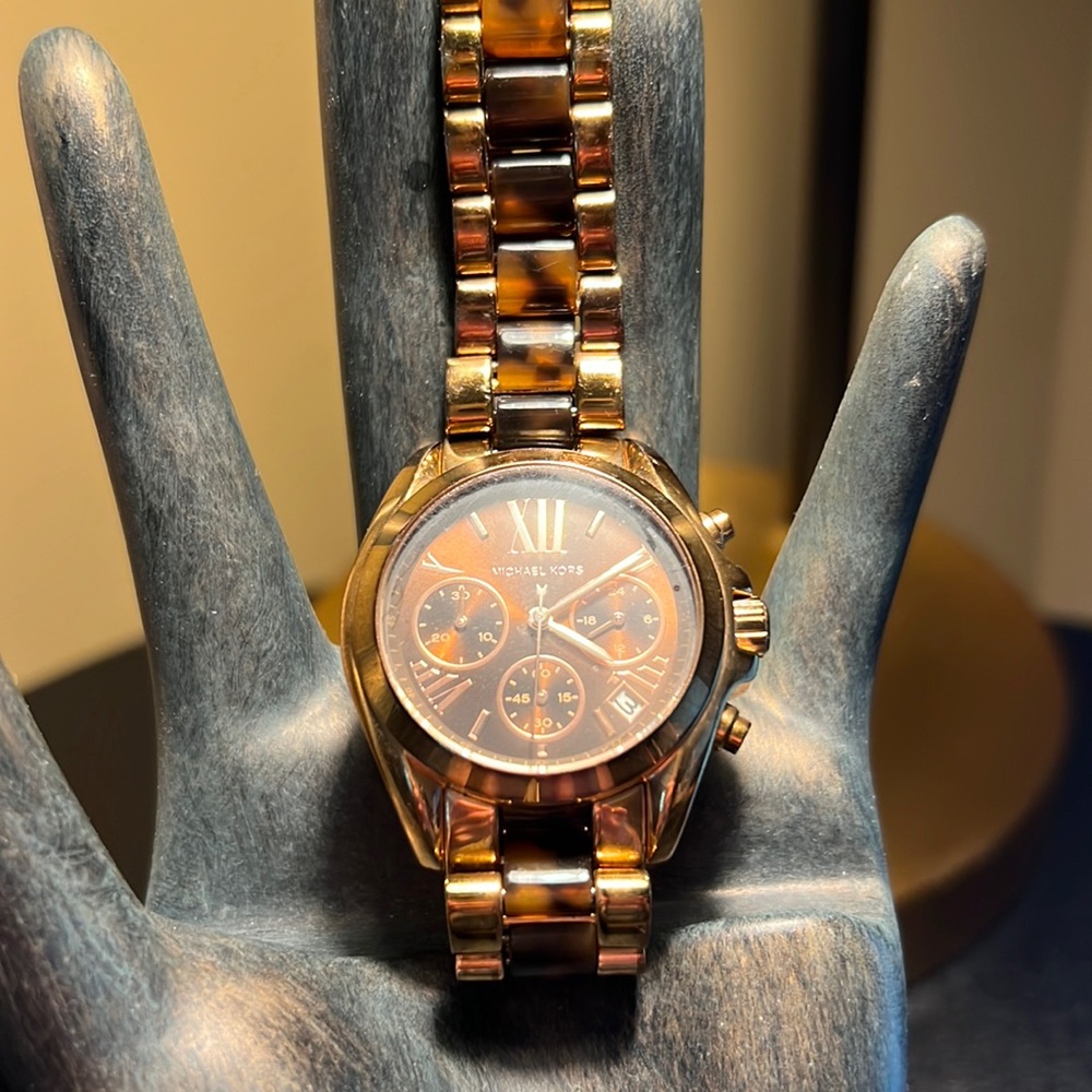 Michael Kors Everst Two-Toned Chronology Bracelet Watch 42MM
